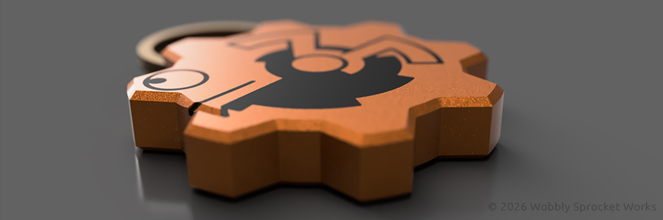 Wobbles Keychain