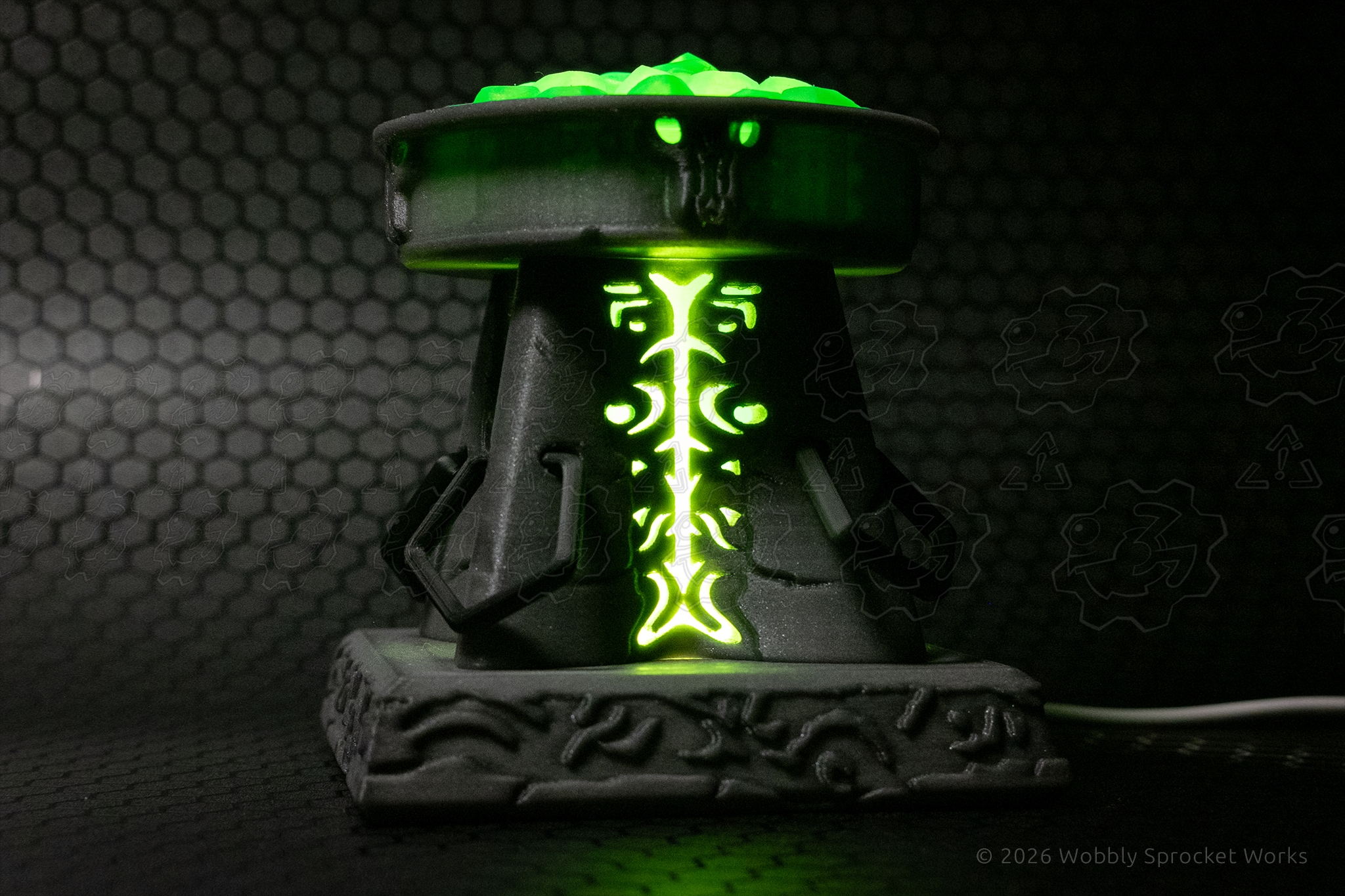 Warlock Cookie Bowl Desk Lamp